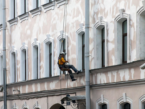 Ремонт фасадов и швов МКД