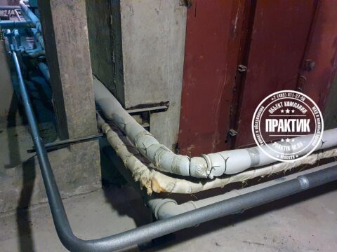 Ремонт трубопровода ХВС в МКД на Алтуфьевском шоссе