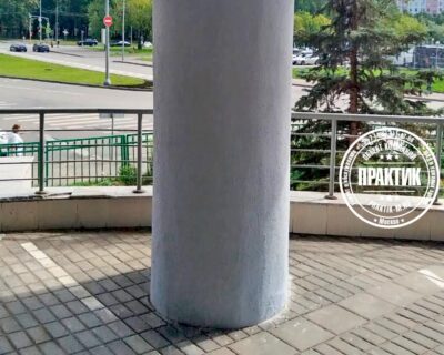 Ремонт колонн жилого дома