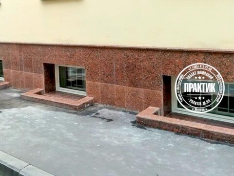 Ремонт облицовочной фасадной плитки МКД