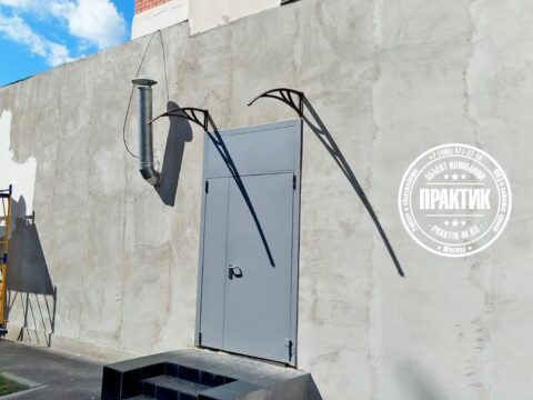 Ремонт фасада первого этажа МКД